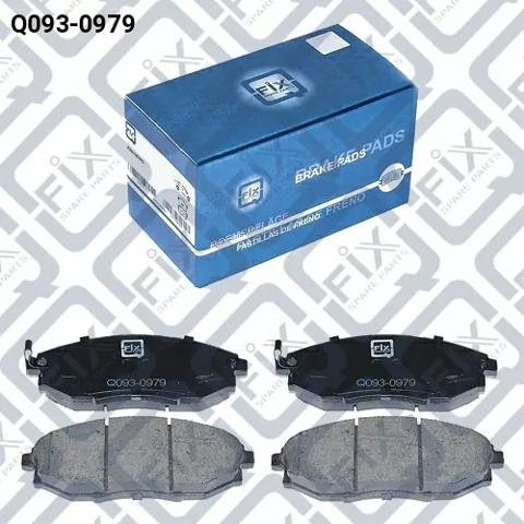 Колодки тормозные дисковые комплект Q0930979 Q-FIX