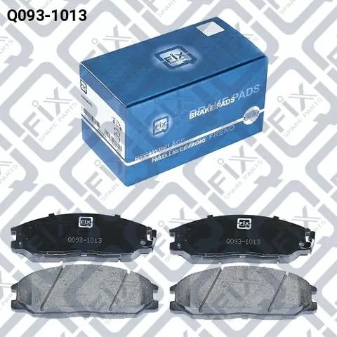 Колодки передние Q0931013 Q-FIX