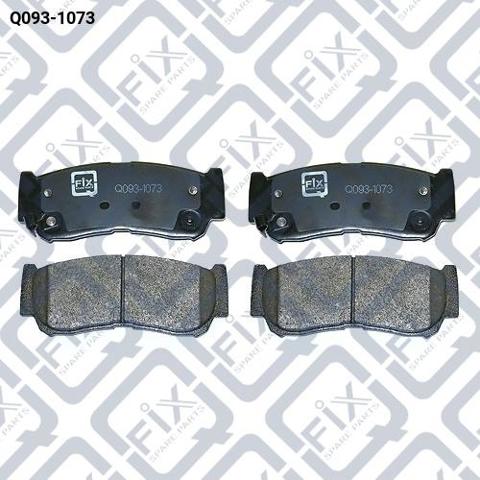 Колодки дисковые  Q0931073 Q-FIX