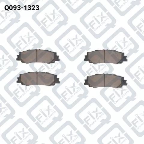 Задние дисковые колодки Q0931323 Q-FIX