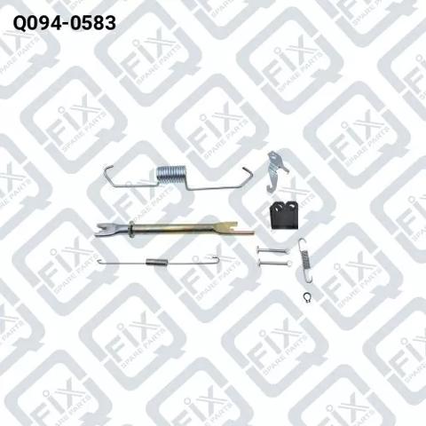 Механизм подвода (самоподвода) барабанных колодок/разводной ремкомплект Q0940583 Q-FIX