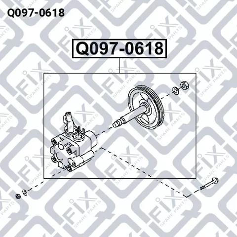 Насос рулевого механизма Nissan Almera CLASSIC