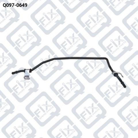 Шланг ГУР, низкого давления, от рейки/механизма к бачку Q0970649 Q-FIX