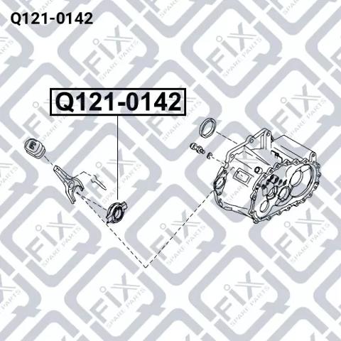 Выжимной подшипник Q1210142 Q-FIX