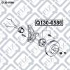Подшипник в сборе со ступицей передний Q1300586 Q-FIX