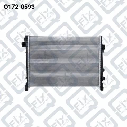Радиатор основной Q1720593 Q-FIX