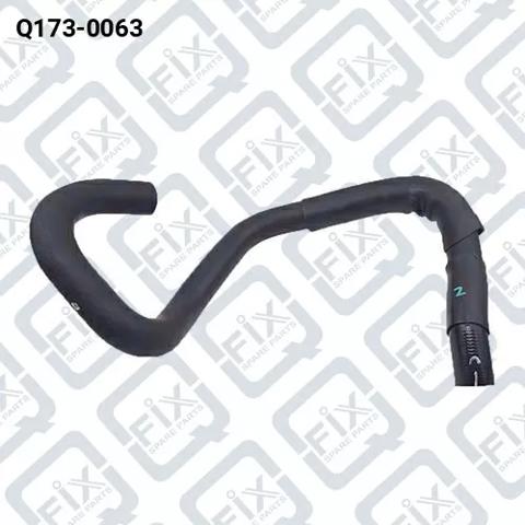 Нижний патрубок радиатора Q1730063 Q-FIX
