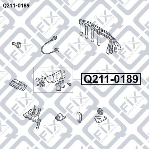 Катушка зажигания Q2110189 Q-FIX