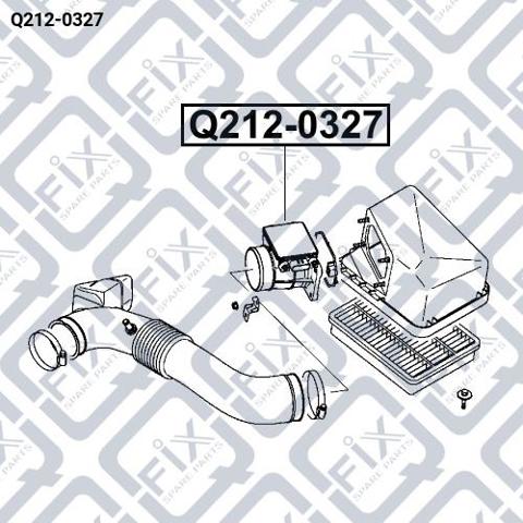 Воздухомер Mitsubishi Galant 8