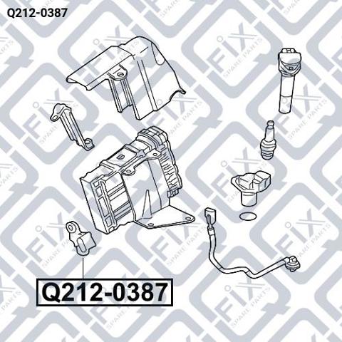 Датчик положения коленчатого вала Q2120387 Q-FIX