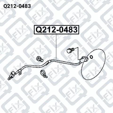 Q2120483 Q-FIX Датчик АБС задний левый купить в Кривой Рог
