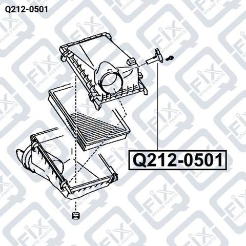 Расходомер воздуха Q2120501 Q-FIX