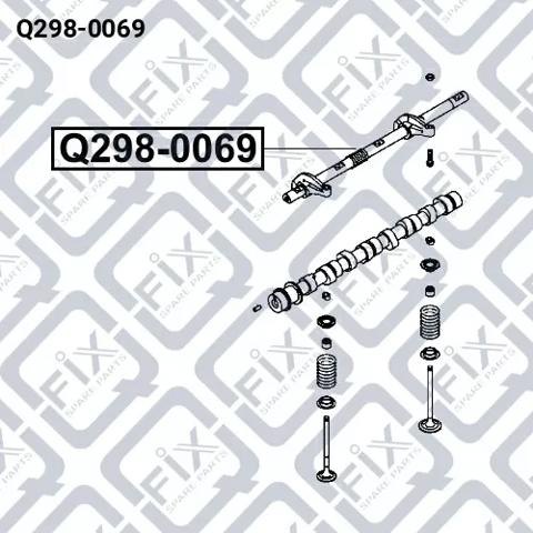 Q2980069 Q-FIX Ось коромысла рокеров купить в Одесса
