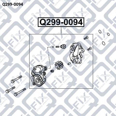 Q-FIX Q2990094 Масляный насос в наличии Киев