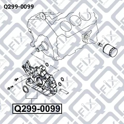 Q2990099 Q-FIX Насос масляный купить в Киев