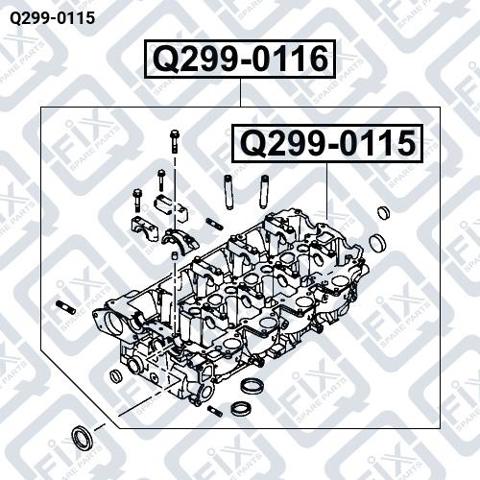 Q-FIX Q2990115 ГБЦ в наличии Житомир