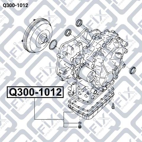 Q3001012 Q-FIX Поддон АКПП купить в Сумы