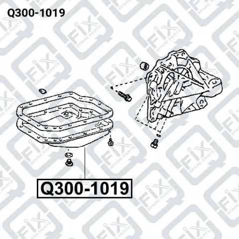 Поддон АКПП Q3001019 Q-FIX