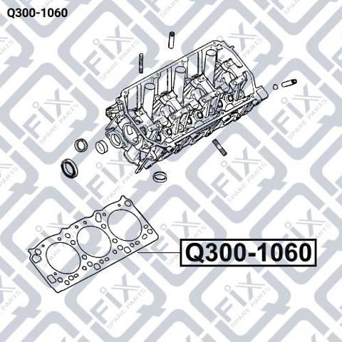 Прокладка головки блока цилиндров Q3001060 Q-FIX