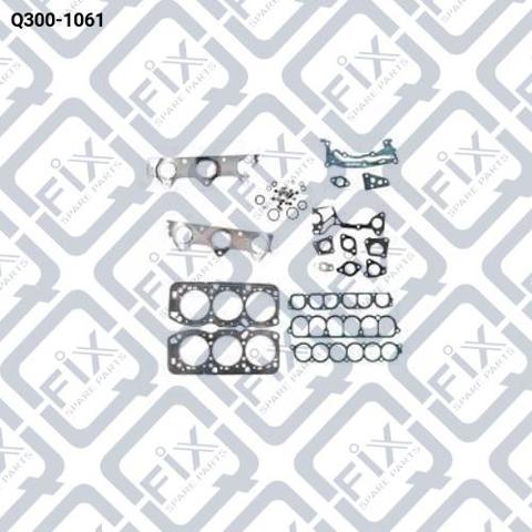 Комплект прокладок на двигатель Q3001061 Q-FIX