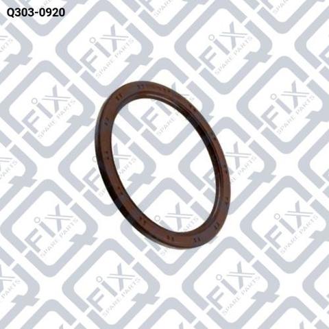 Сальник коленвала двигателя, задний Q3030920 Q-FIX