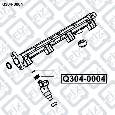 Форсунка впрыска топлива Q3040004 Q-FIX