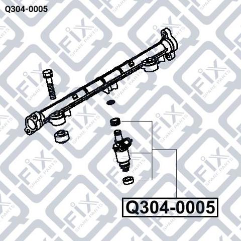 Форсунка дизельная в сборе Q3040005 Q-FIX