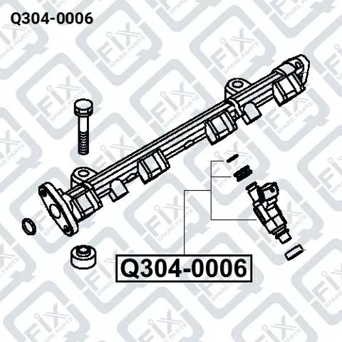 Q3040006 Q-FIX Топливные форсунки купить в Николаев
