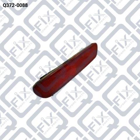 Левый катафот бампера Q3720088 Q-FIX