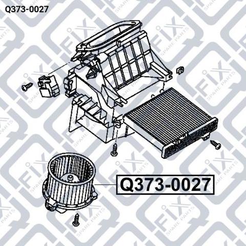 Отопителя салона Mitsubishi Pajero IV LONG