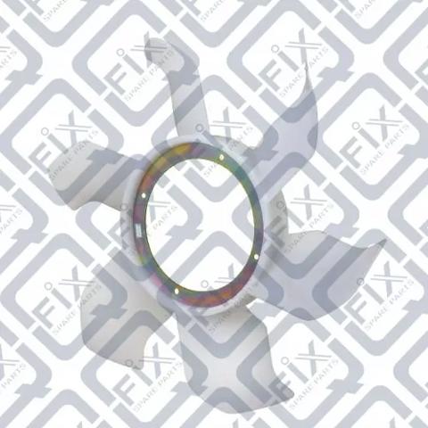Q3730059 Q-FIX Вентилятор (крыльчатка) радиатора охлаждения купить в Сумы