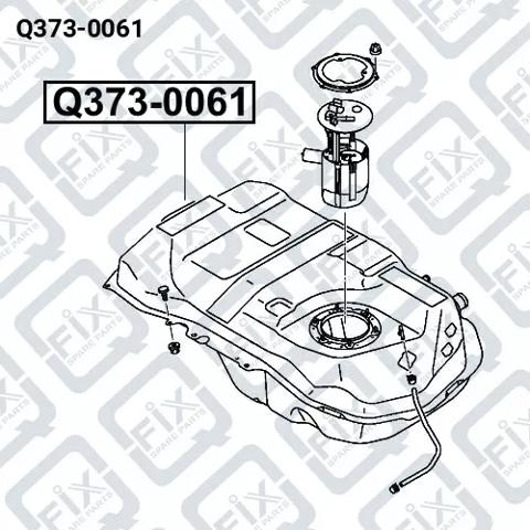Q3730061 Q-FIX Бак топливный купить в Каменское