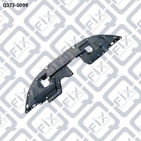 Защита бампера переднего Q3730099 Q-FIX