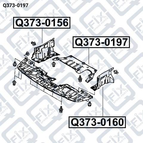 Q-FIX Q3730197 Защита двигателя в наличии Сумы