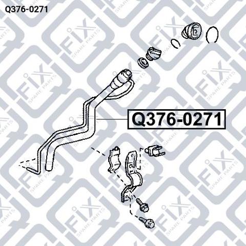 Заливная горловина топливного бака Q3760271 Q-FIX