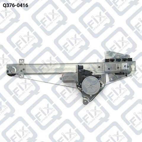 Механизм стеклоподъемника двери задней, правой Q3760416 Q-FIX