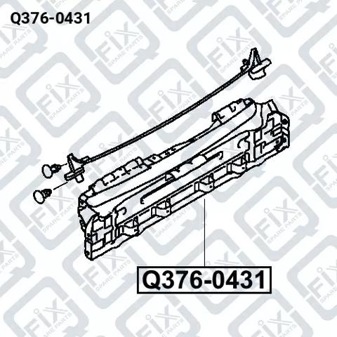 Задняя ляда Q3760431 Q-FIX