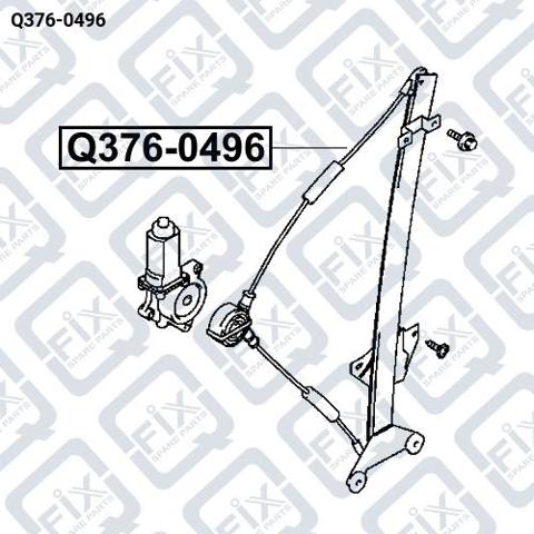 Механизм подъема стекол Q3760496 Q-FIX