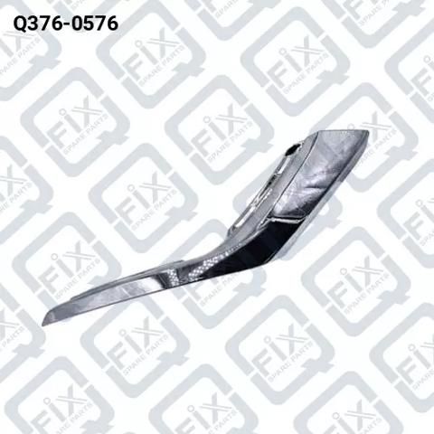 Молдинг решетки переднего бампера, правый Q3760576 Q-FIX