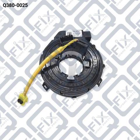 Кольцо AIRBAG контактное, шлейф руля Q3800025 Q-FIX
