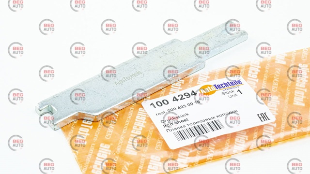 Комплект монтажный задних барабанных колодок 1004294 AUTOTECHTEILE