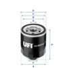 Фильтр центробежный очистки масла 2345300 UFI