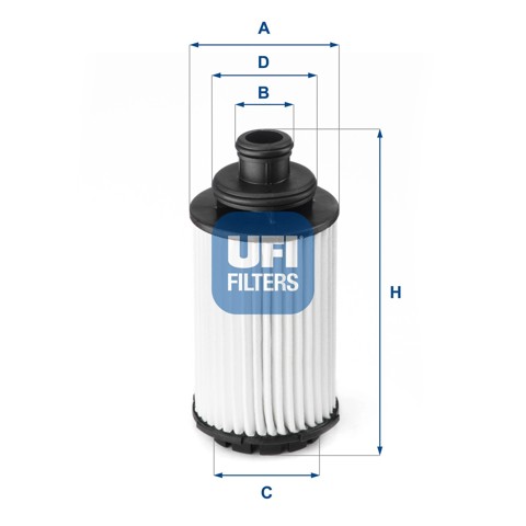 UFI 2511800 Масляный фильтр в наличии Николаев