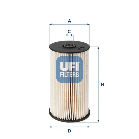 UFI 2600700 Топливный фильтр в наличии Черкассы