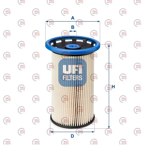 UFI 2602600 Топливный фильтр в наличии Житомир