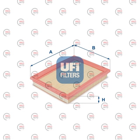 3016800 UFI Воздушный фильтр купить в Кривой Рог
