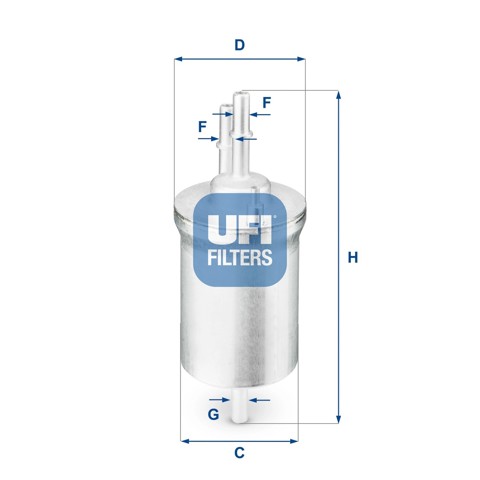 3184000 UFI Топливный фильтр купить в Кривой Рог