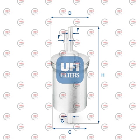 UFI 3184000 Фильтр топливный в наличии Ровно