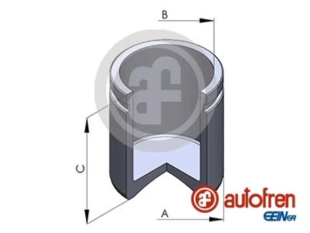 AUTOFREN D025266 Поршень суппорта тормозного заднего в наличии Ужгород