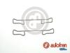 Ремкомплект тормозов передних D42345A AUTOFREN